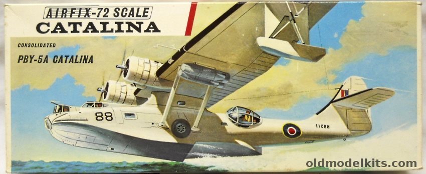 Airfix 1/72 Consolidated PBY-5A Catalina - Vickers Built Royal Canadian Air Force 1944, 587 plastic model kit